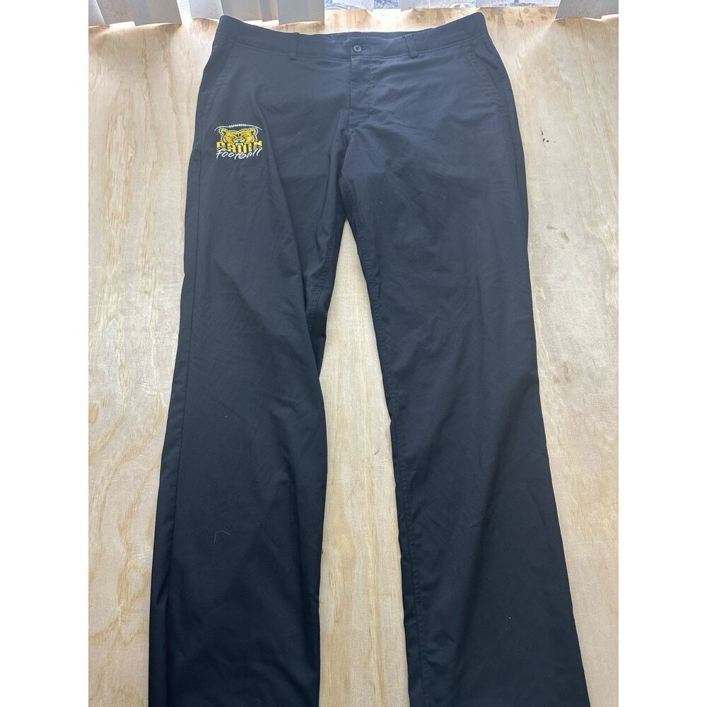 Nike Men’s Pants Sz 40 Logo Bruins‎ Black Track Sweats Athletic Embroidered Nike